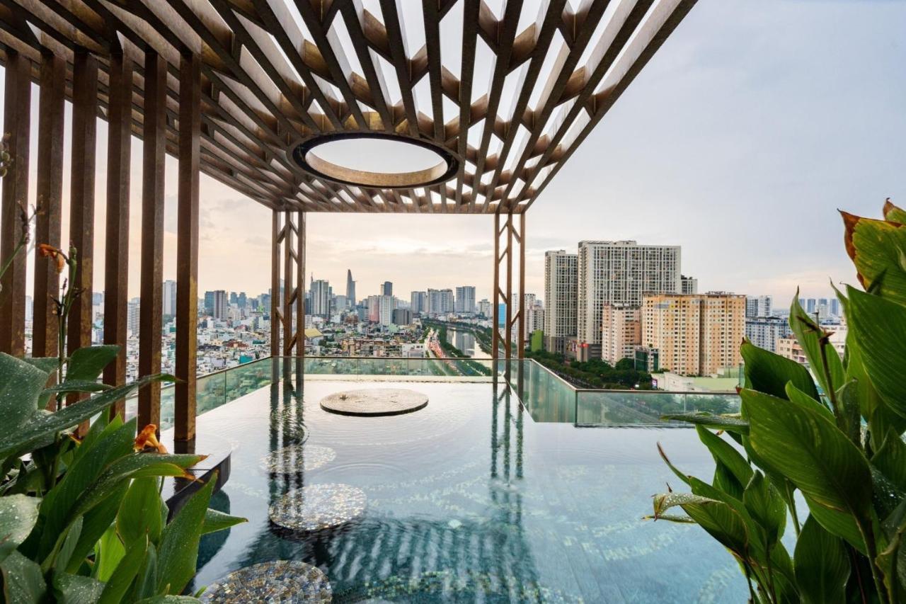 Luxury D1Mension In District 1 Freepoolsaunagym Ho-Chi-Minh-Stadt Exterior foto