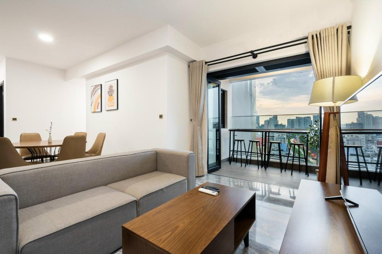 Luxury D1Mension In District 1 Freepoolsaunagym Ho-Chi-Minh-Stadt Exterior foto