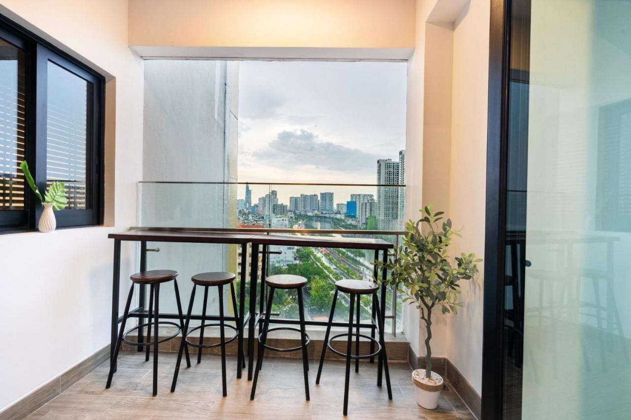 Luxury D1Mension In District 1 Freepoolsaunagym Ho-Chi-Minh-Stadt Exterior foto